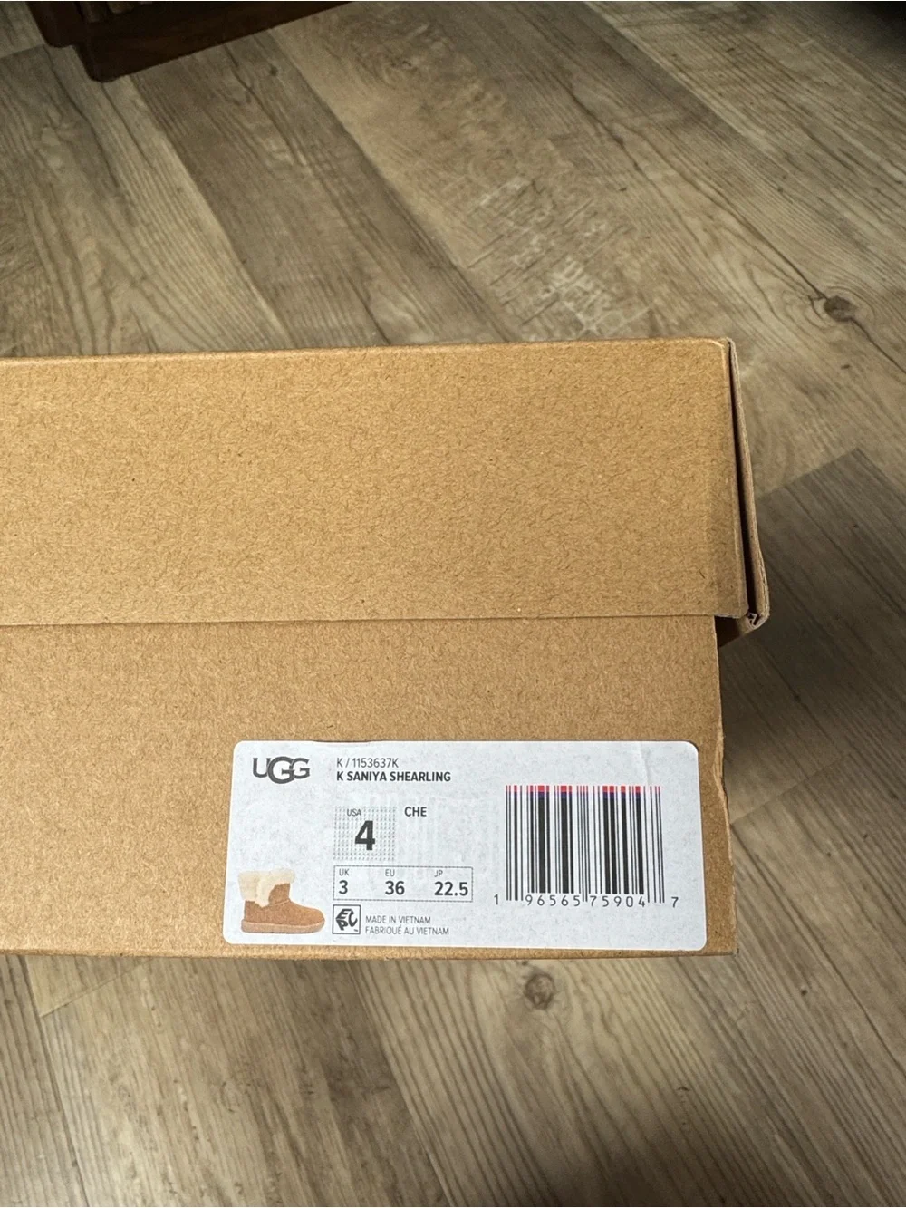 UGG soft chestnut